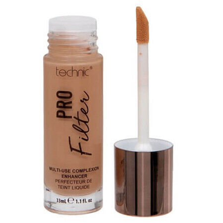 Aufhellende Foundation, Technic, Pro Filter Multi Use, Medium Cool, 33 ml