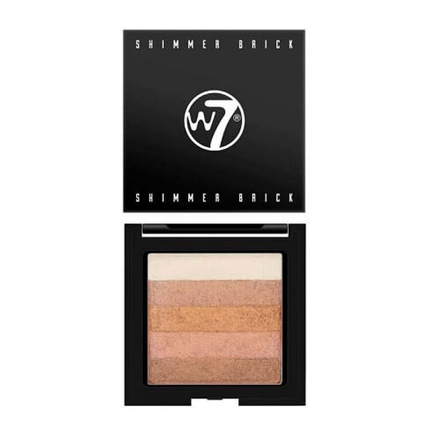 Bronzer für leuchtendes Gesicht, W7, Shimmer Brick, 7,5 g