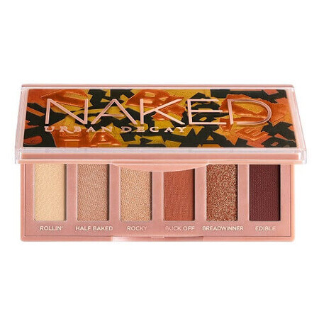 Paleta farduri de ochi, Urban Decay, Naked, Half Baked, 6 culori