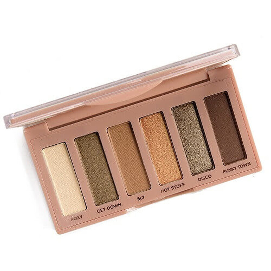 Paleta farduri de ochi, Urban Decay, Naked, Foxy, 6 culori