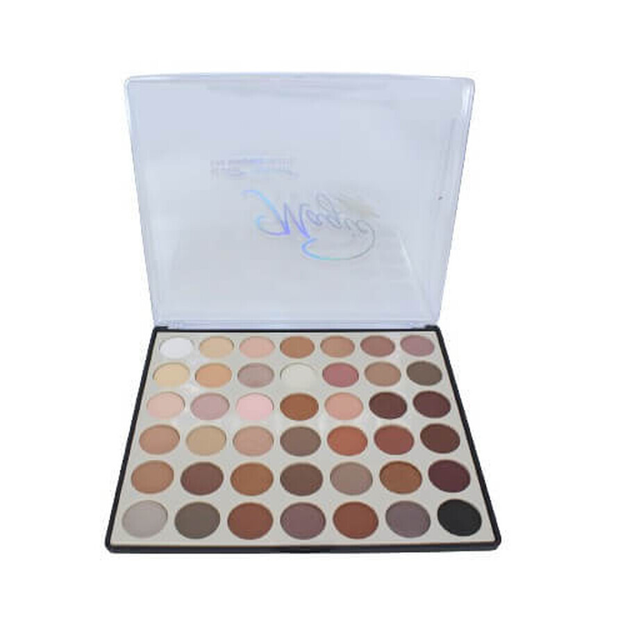 Lidschattenpalette, Gulflower, Magic, 42 natürliche, matte, satinierte, metallische und schimmernde Farben