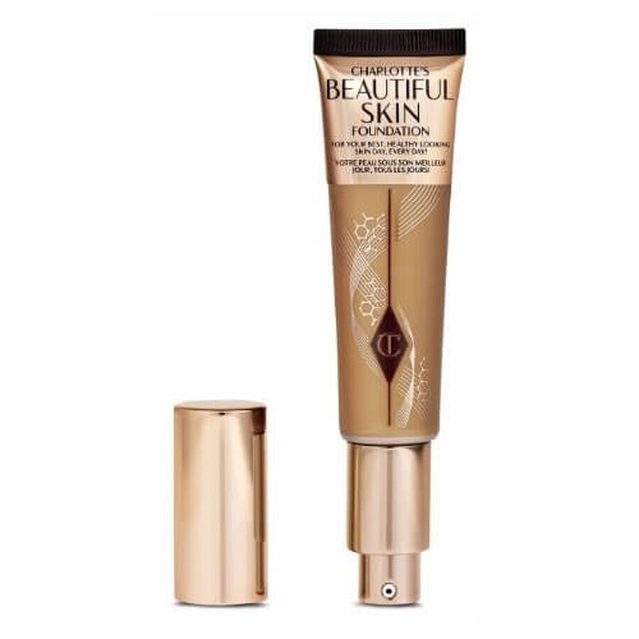 Foundation, Charlotte Tilbury, Schöne Haut Foundation, 9 Warm Warm, 30 ml