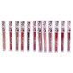 Lippenstift-Set, Favor Beauty, 12 Farben, matt