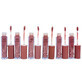 Set mit 6 matten Lipglosses, Makeup, Matte Lipgloss, Vivid Touch, Natural