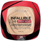 Gesichtspuder, Loreal, Infallible 24H Fresh Wear, Foundation in einem Puder, 125 Ivory Buff, 9 g