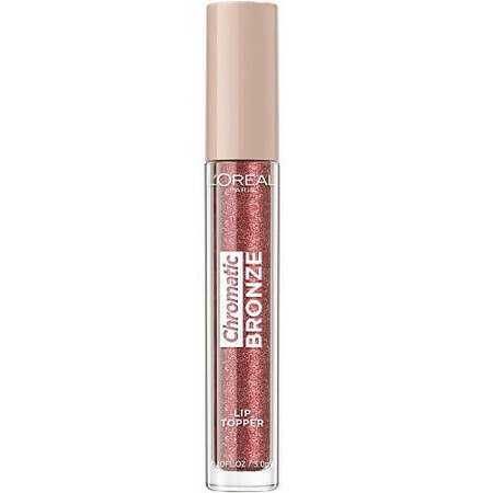 Luciu de Buze Metalizat, Loreal, Chromatic Bronze, Lip Topper, 01 Copperbay, 3 ml