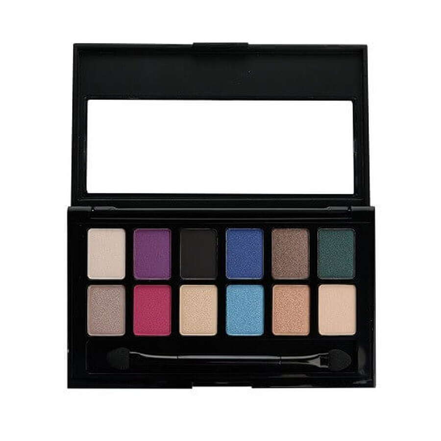 Maybelline The Graffiti Nudes Lidschattenpalette, 12 Farbtöne