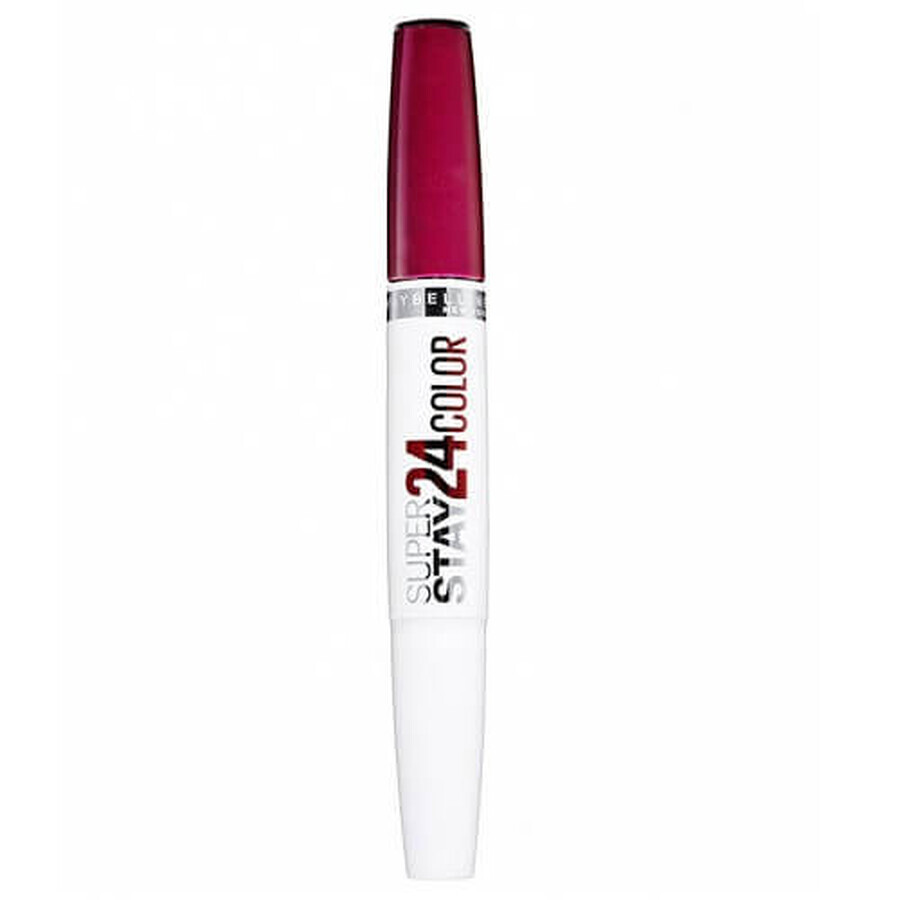 Maybelline 24 Stunden lang anhaltender Lippenstift, Superstay, 290 Glowing Garnet, 2 Köpfe