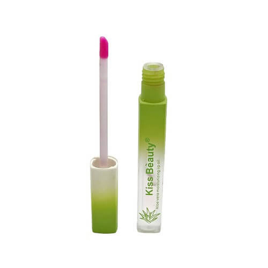 Lipgloss, Kiss Beauty, Magisches Lippenöl, Aloe Vera