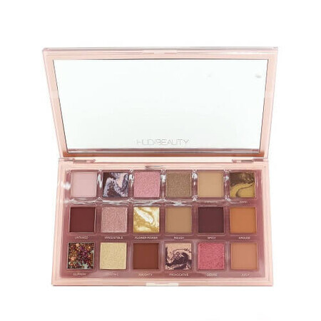 Lidschattenpalette, Huda Beauty, Naughty, 18 Farben, 16,8 g