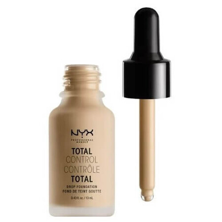 Grundierung, NYX, Total Control Drop, 6.5 Nude, 13 ml