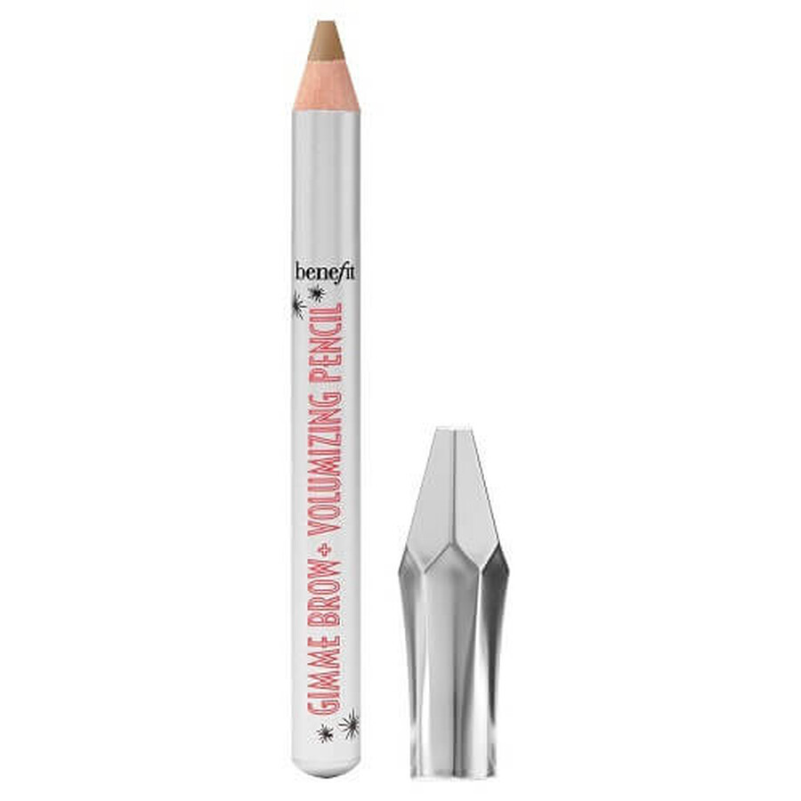 Augenbrauenstift, Benefit, Gimme Brow Volumising Pencil, 2 Warm Golden Blonde, Mini