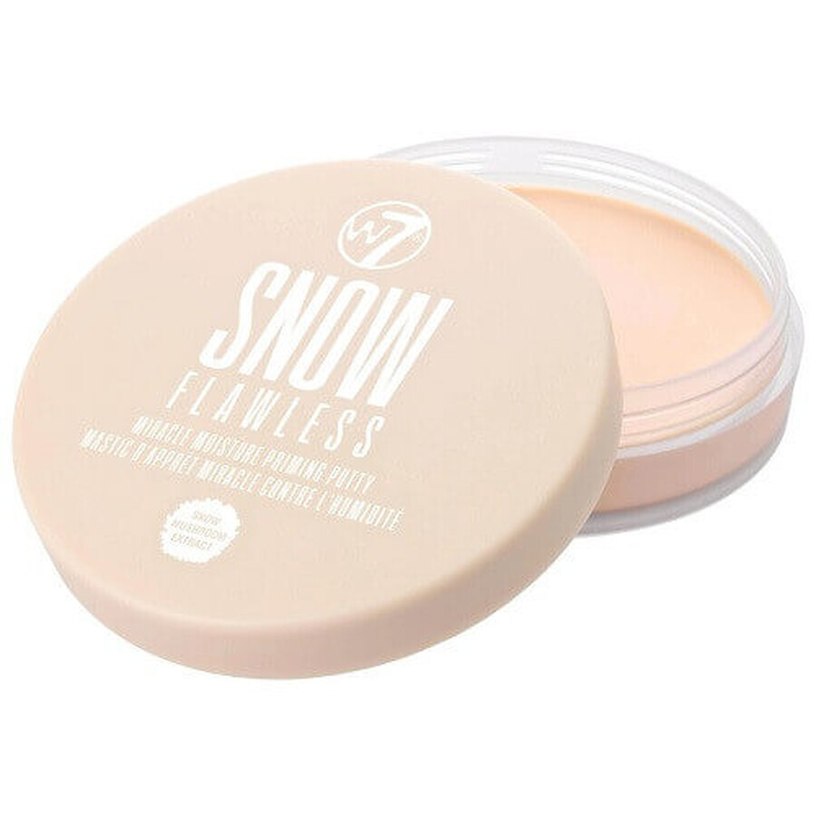 Makeup Base, W7, Snow Flawless Priming Putty, Grundierung, 18 g