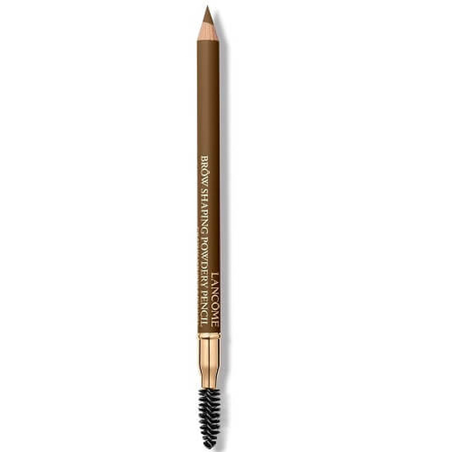 Creion pentru sprancene, Lancome, Brow Shaping Powdery Pencil, 08 Dark Brown