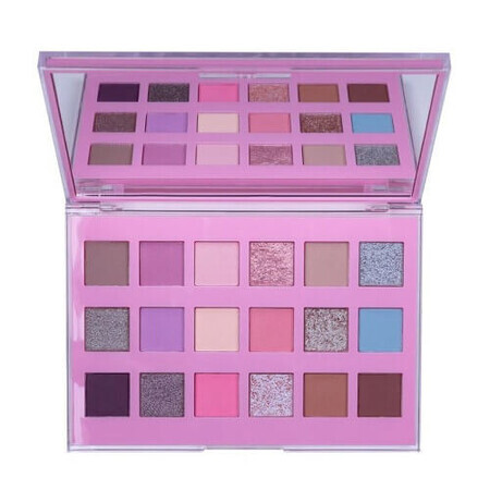 Febble Eye Cheek Essential Eyeshadow Palette 18 Eyeshadow Palette, Febble, Eye Cheek Essential, Rosa