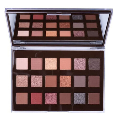 Lidschatten-Palette 18 Lidschatten-Palette, Febble, Augen Wangen Wesentlich, Braun