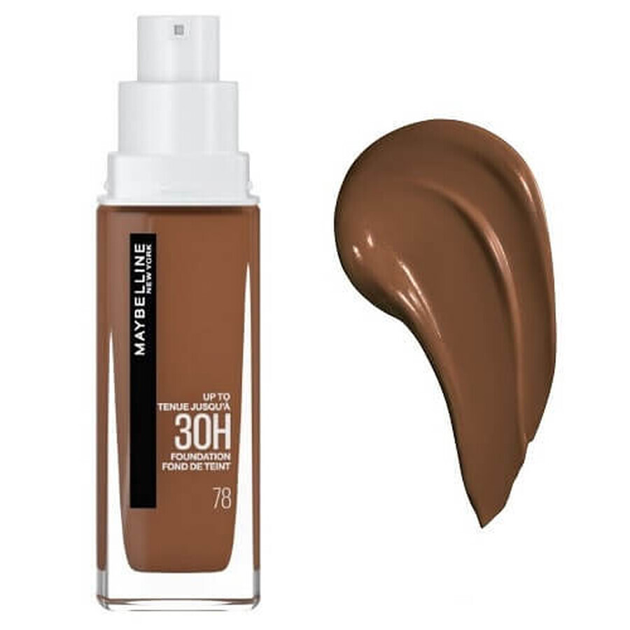 Grundierung, Maybelline, Super Stay Active Wear, 78 Deep Bronze, 30 ml