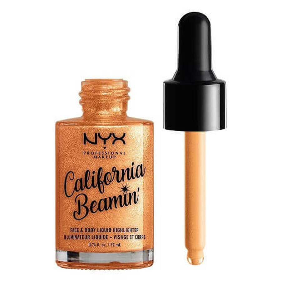 Flüssiger Luminisator, NYX, California Beamin, 04 Golden Glow, 22 ml