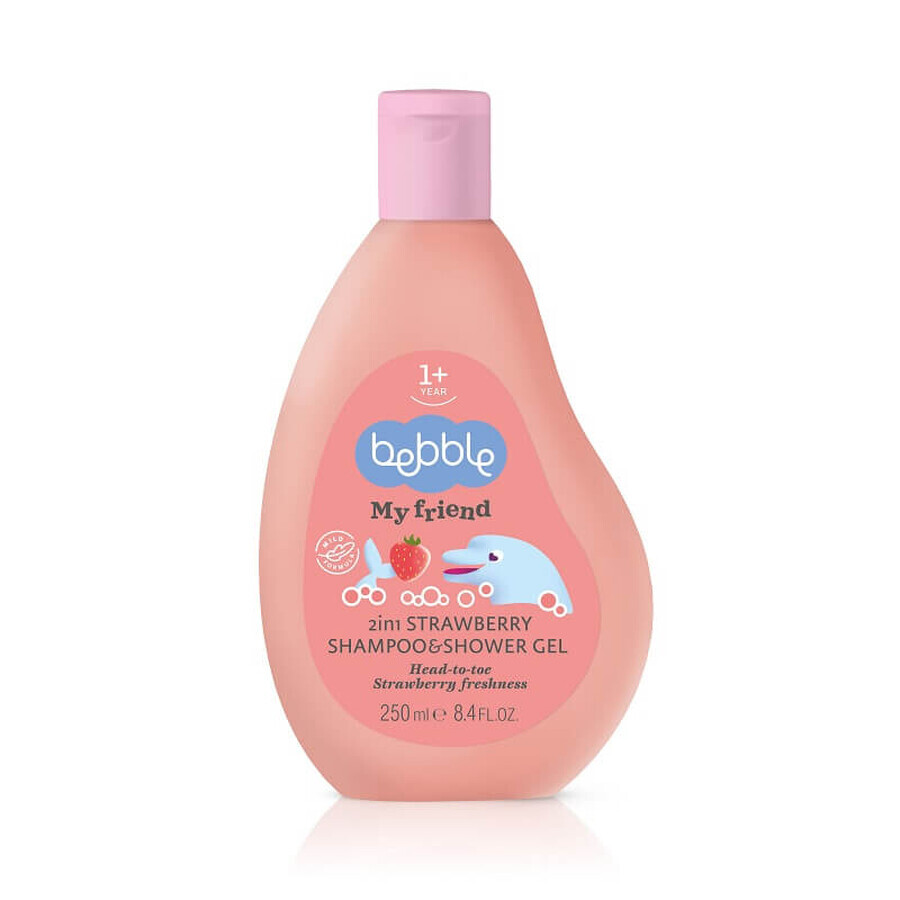 Shampoo und Gel 2 in 1 Kapsel, My Friend, 250ml, Bebble