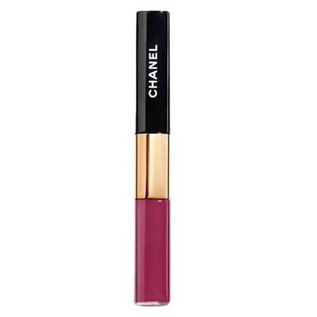 Lang anhaltender Lippenstift, Chanel, Le Rouge Duo Ultra Hold, 102 Milky Blueberry