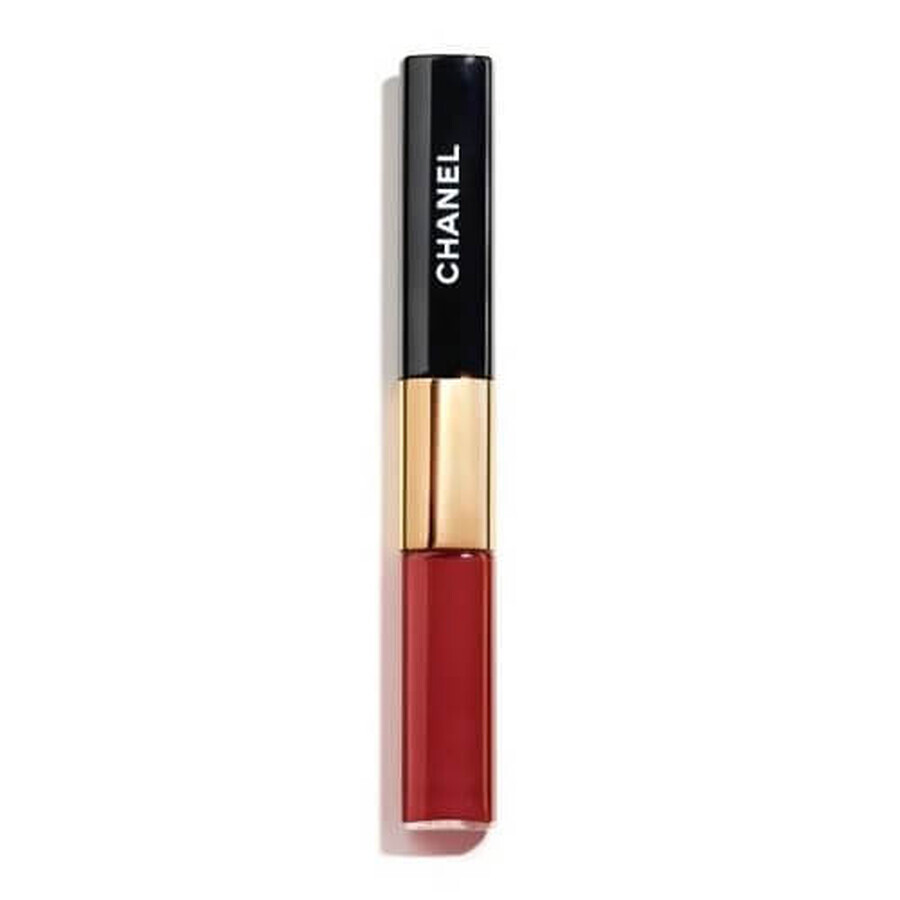 Lang anhaltender Lippenstift, Chanel, Le Rouge Duo Ultra Hold, 49 Ever Red