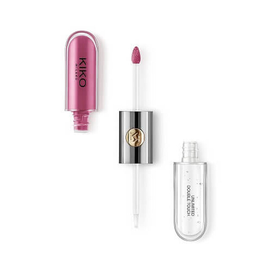 Lippenstift, Kiko, Unlimited Double Touch, 118 Orchidee, 6 ml