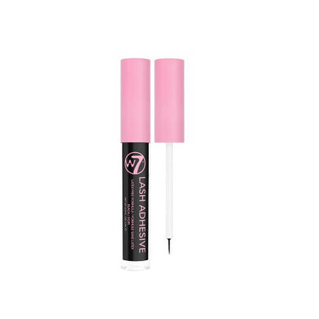 Wimpernkleber, W7, Wimpernkleber, Vegan, Schwarz, 4 ml