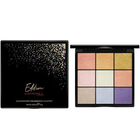 Rimmel Kaleidoscope Holographic Eye Colour Palette 9 Augenfarbe Palette, Rimmel, Edition, Kaleidoscope Holographic Palette