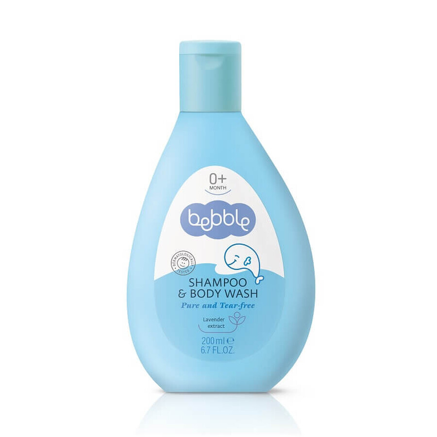 Shampoo und Badegel 2in1, 200ml, Bebble