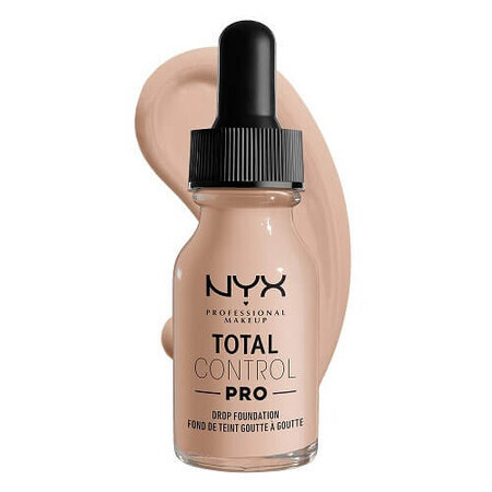 Grundierung, NYX, Total Control Pro Drop, 03 Porzellan, 13 ml