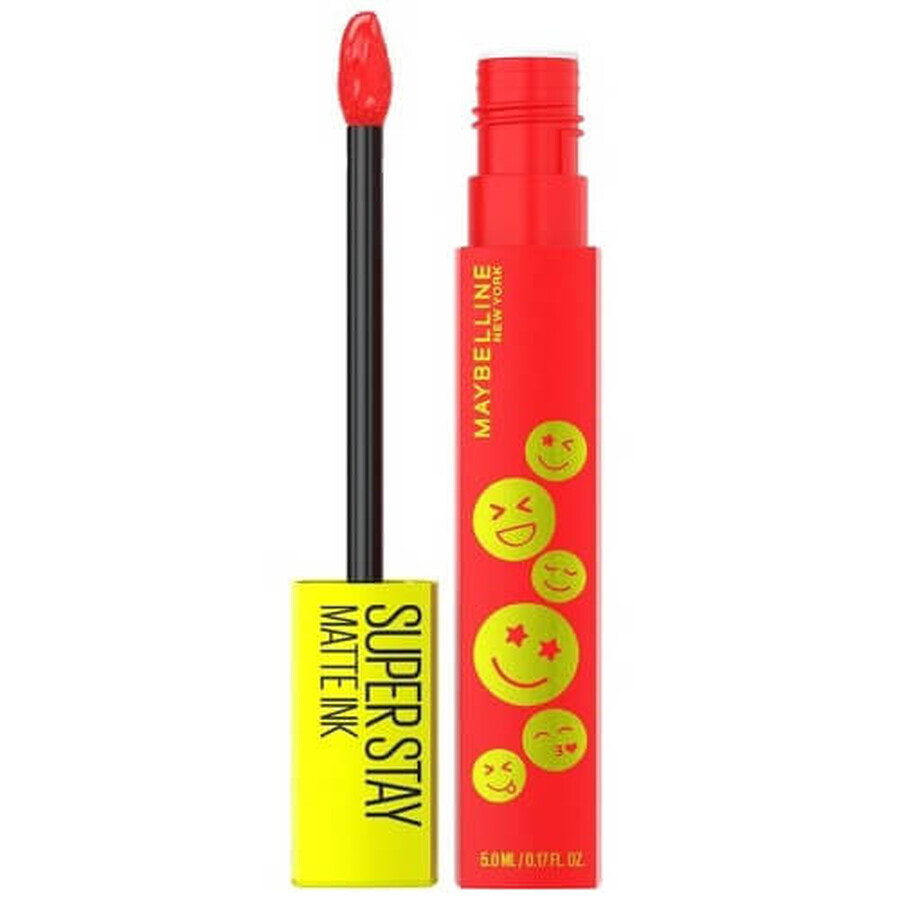 Transferresistenter Lippenstift, Maybelline, Superstay Matte Ink, 445 Energiser, 5 ml