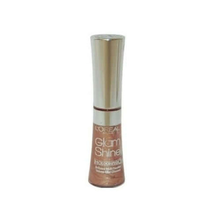 Glam Shine Holographic Lip Gloss, Loreal, Glam Shine Holographic, 82 Gold Cappuccino, 6 ml