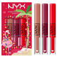 3er-Set Lippenstifte, NYX, High Shine Loud Trio Geschenk-Set, 01