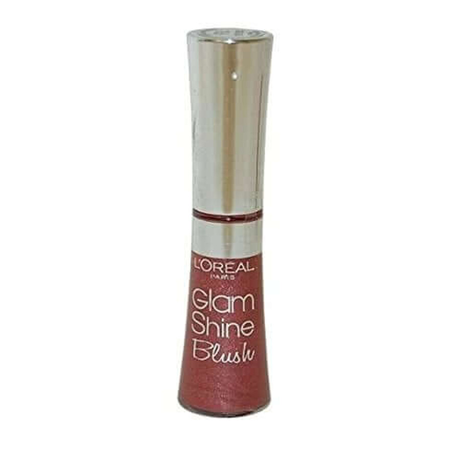 Luciu de buze, Loreal, Glam Shine Blush, 156 Sunlight Blush, 6 ml