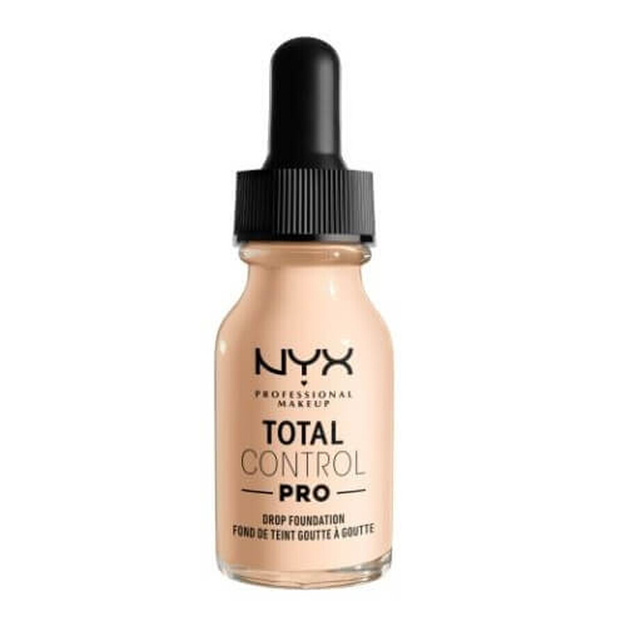 Grundierung, NYX, Total Control PRO Drop, 0 Light Pale, 13 ml