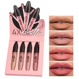 Set 4 barras de labios líquidas, Handaiyan, mate, 4 x 2,5 ml, A