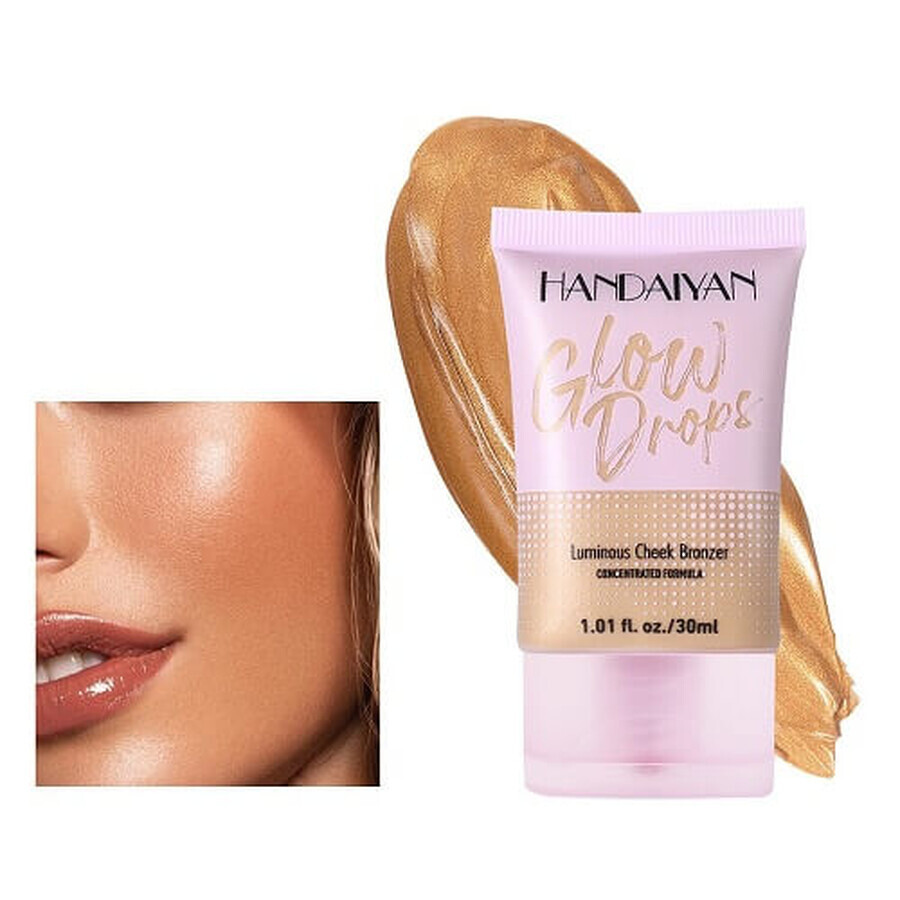 Bronzer iluminator, Handaiyan, Glow Drops, 01, 30 ml