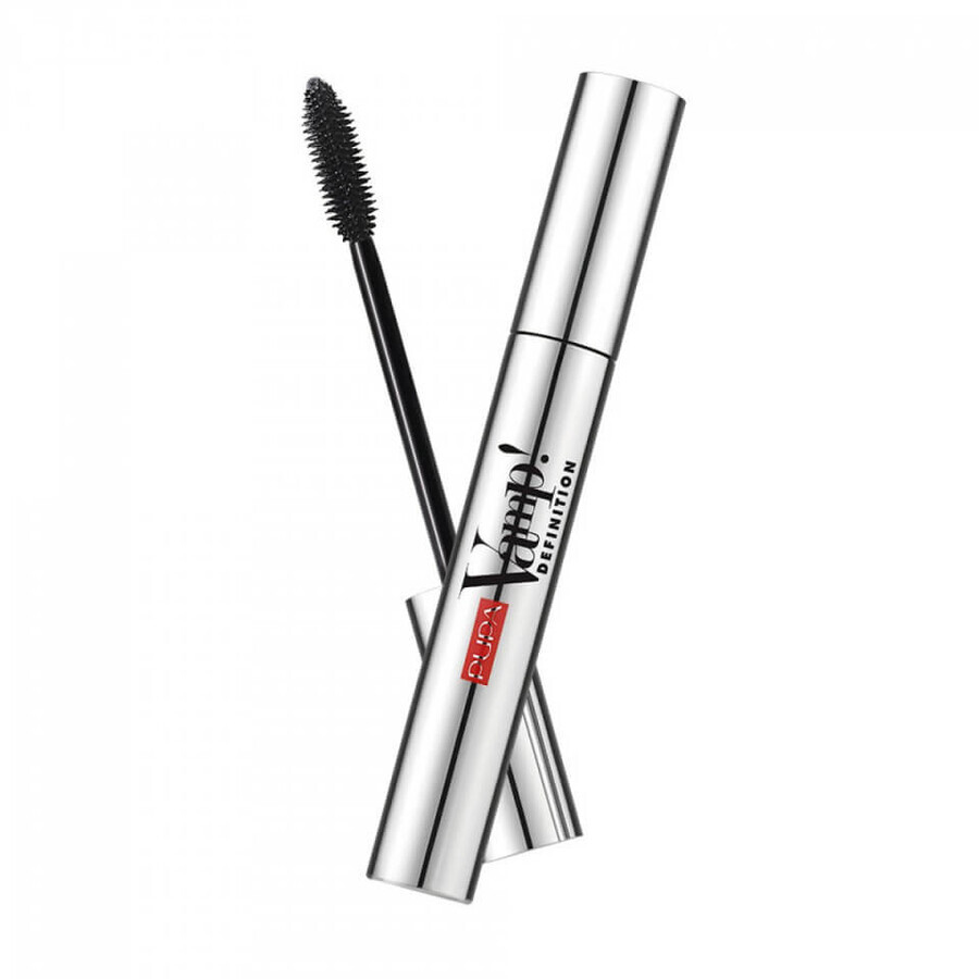 Pupa Vamp Definition Mascara, Mini, Schwarz, 5 ml