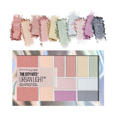 Paleta multifunctionala farduri de ochi si obraz Maybelline The City Urban Lights