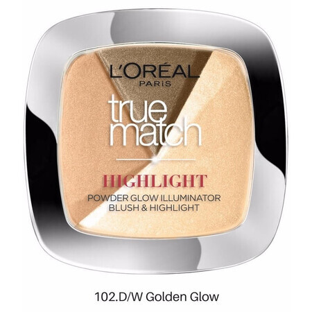 Leuchtpuder, Loreal, True Match Highlight, 102 Golden Glow