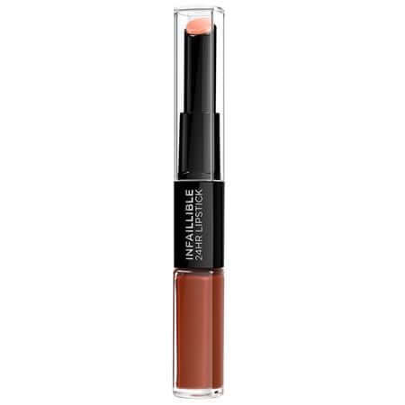 L'oreal Infallible 117 Perpetual Brown Transferresistenter Lippenstift