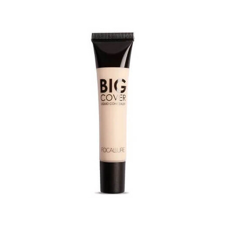 Flüssiger Concealer Focallure Big Cover Concealer 01 Warm Ivory