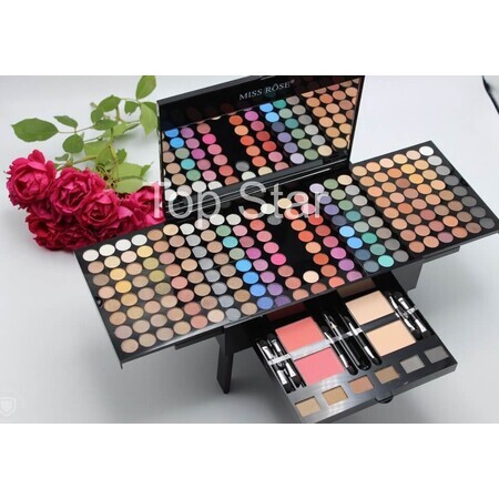 Miss Rose Palette 190 Farben multifunktionales Make-up-Set