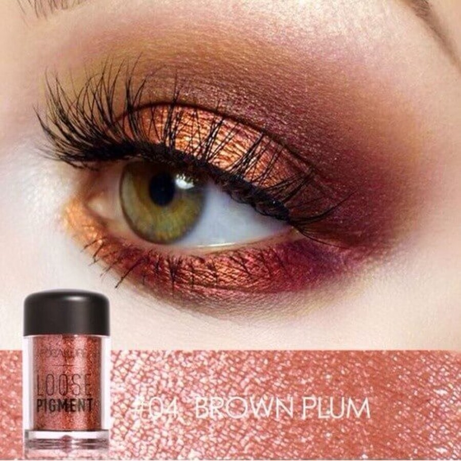 Focallure Eyes Lose Pigment Lidschatten Eyes Lose Pigment 04 Braun Pflaume