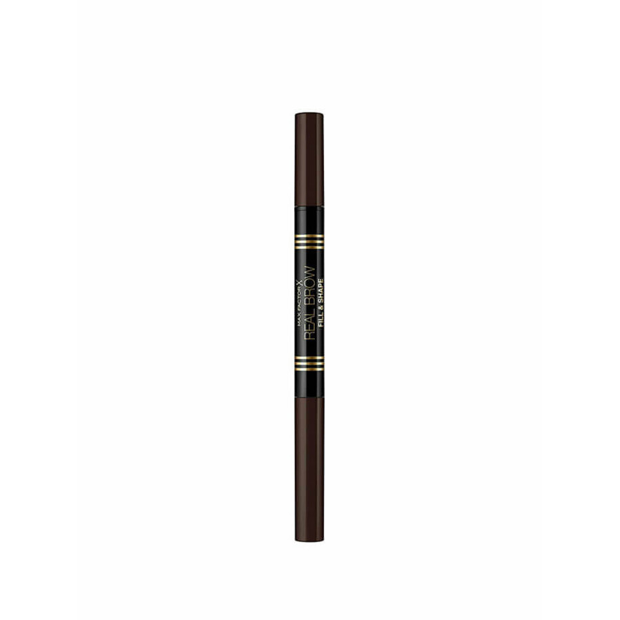 Creion sprancene Max Factor Real Brow Fill & Shape, 04 Deep Brown