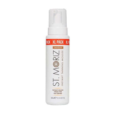 Professioneller Selbstbräunungsschaum Bronz Instant St Moriz Medium, XL Pack 300 ml