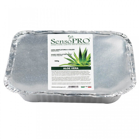 Ceara epilat traditionala SensoPro Italy, Aloe Vera, 500 grame