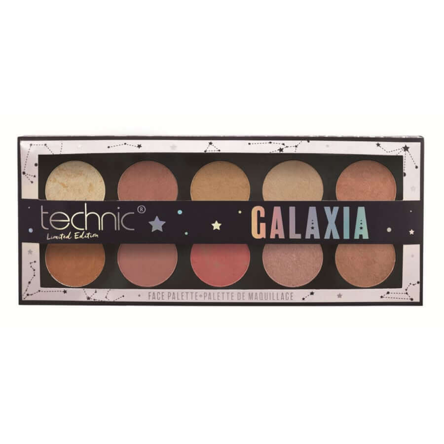 Technic Galaxia Galaxia Gesicht Palette Limited Edition leuchtende Pulver Palette