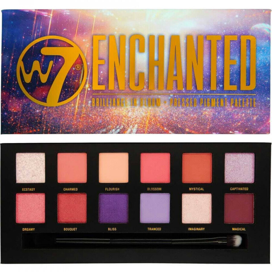 Paleta farduri de pleoape W7 Enchanted Brilliance In Bloom