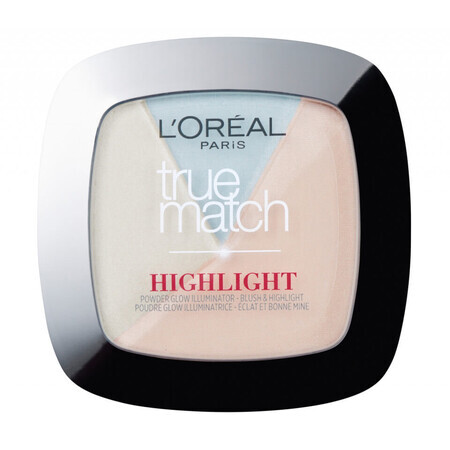 Leuchtpuder, Loreal, True Match Highlight, 302 Icy Glow